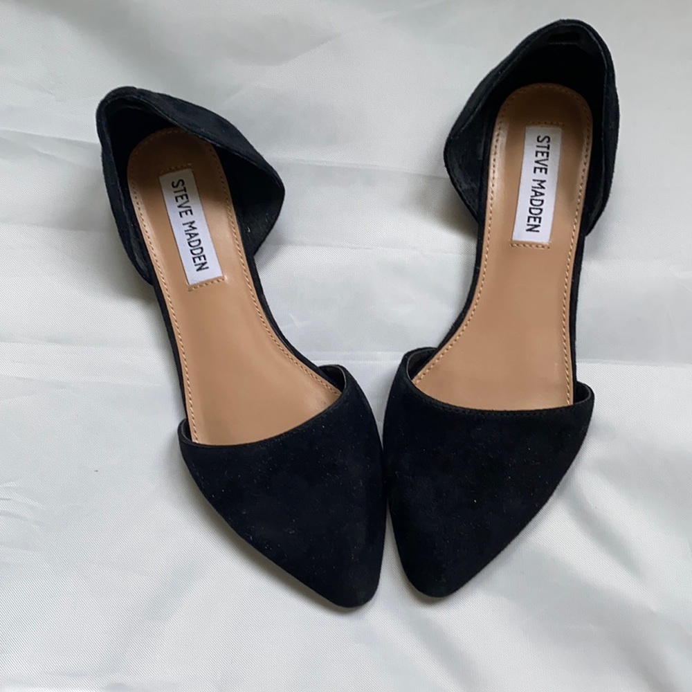 Steve Madden suede d’orsay flats. Size 5.5